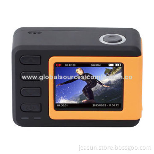 1,080P Full HD Waterproof Sports Camera, Built-in Wi-Fi and 14MP Sensor